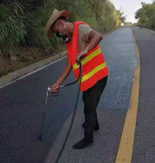 阳泉路面喷涂翻新彩色步道施工方案