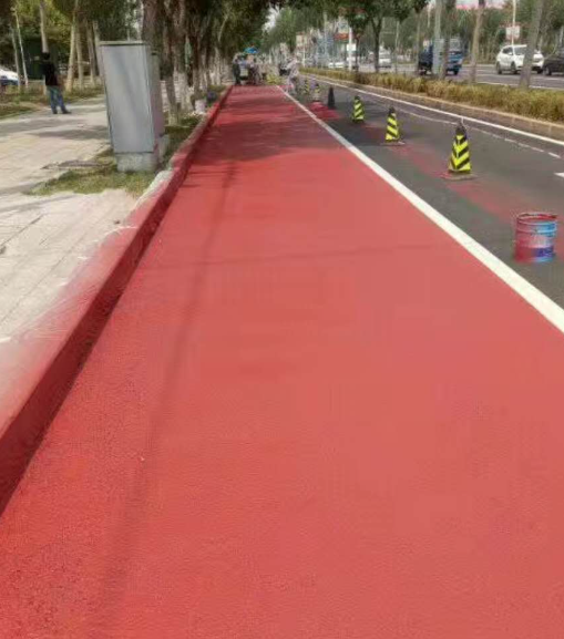 阳泉彩色路面喷涂施工要点